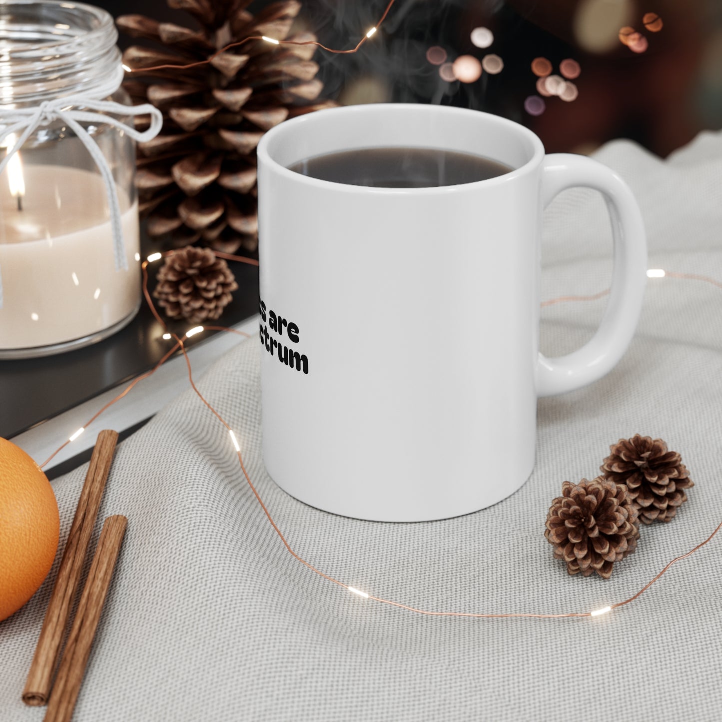 Ethics are on a Spectrum Mugs