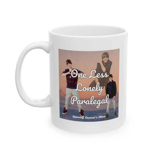 One Less Lonely Paralegal Mug