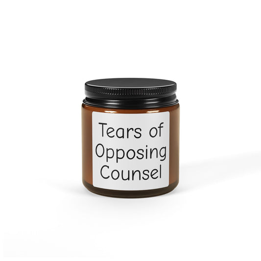 Tears of Opposing Counsel Candle